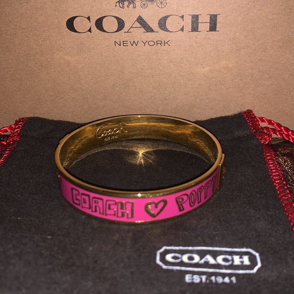 Coach poppy pink bracelet - Picture 3 of 8